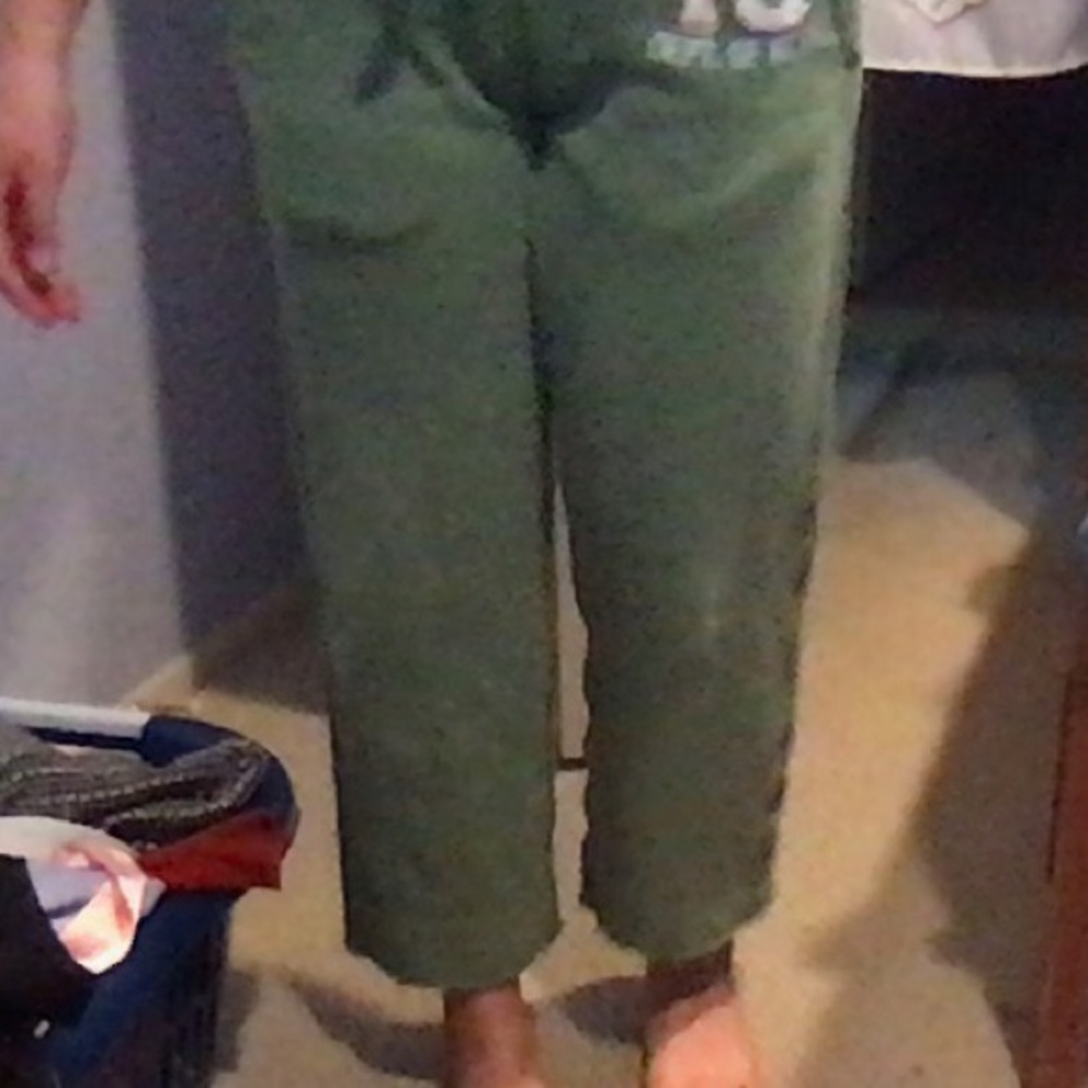 Green Ambercrombie pants